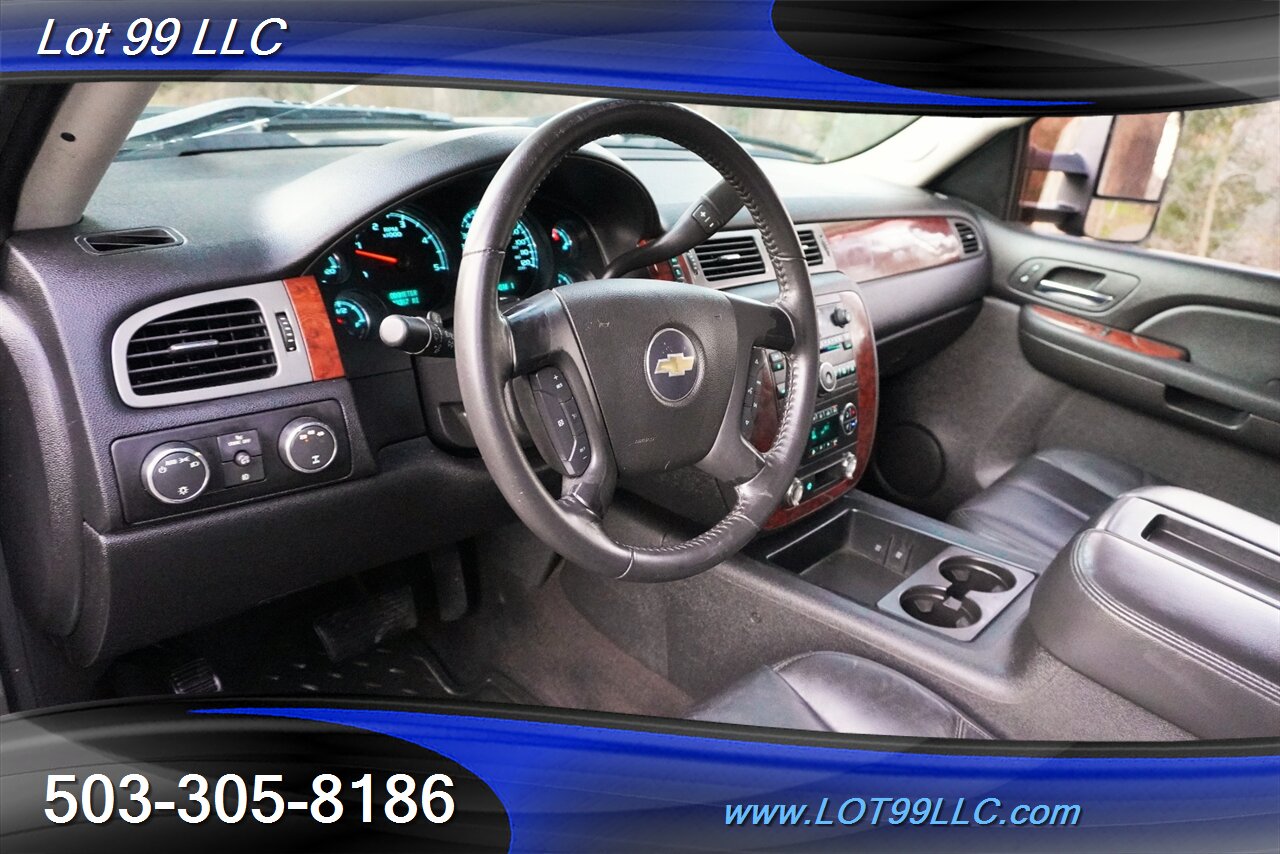 2008 Chevrolet Silverado 2500 LTZ 4x4 6.6L DURAMAX Heated Leather LIFTED chrome Wheels Newer Tires 2 OWNERS - Photo 11 - Milwaukie, OR 97267