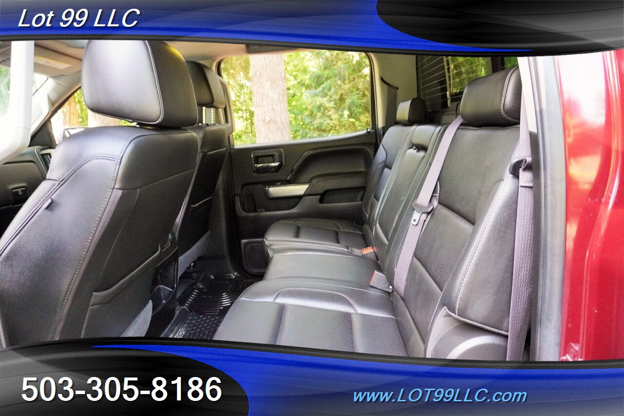 2016 Chevrolet Silverado 2500 LTZ 4X4 6.6L DURAMAX Heated AC Leather Seats GPS Moon Roof Matching Color Canopy Chrome Wheels NEW TIRES - Photo 13 - Milwaukie, OR 97267