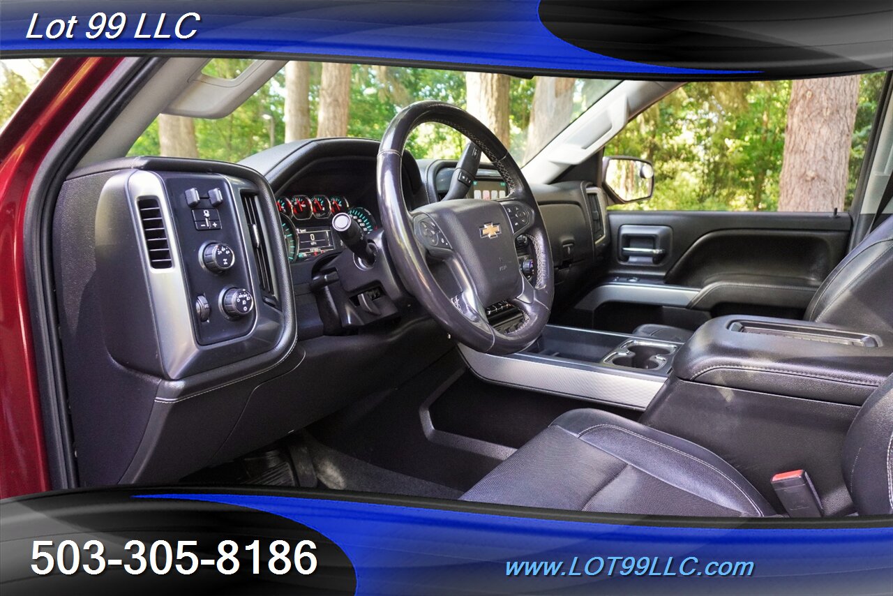 2016 Chevrolet Silverado 2500 LTZ 4X4 6.6L DURAMAX Heated AC Leather Seats GPS Moon Roof Matching Color Canopy Chrome Wheels NEW TIRES - Photo 12 - Milwaukie, OR 97267