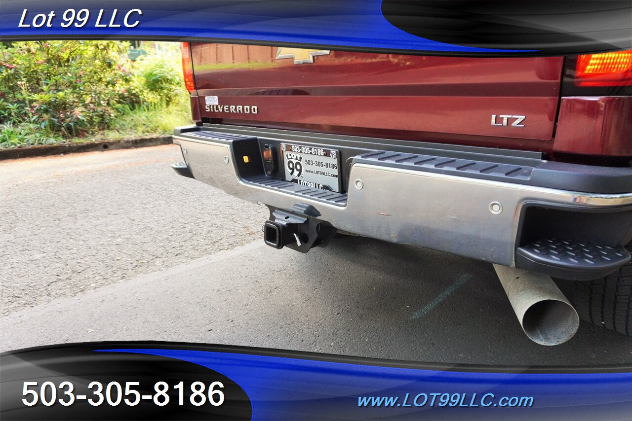 2016 Chevrolet Silverado 2500 LTZ 4X4 6.6L DURAMAX Heated AC Leather Seats GPS Moon Roof Matching Color Canopy Chrome Wheels NEW TIRES - Photo 34 - Milwaukie, OR 97267