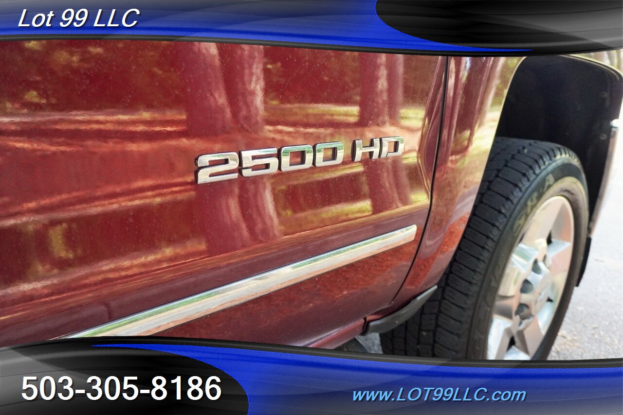 2016 Chevrolet Silverado 2500 LTZ 4X4 6.6L DURAMAX Heated AC Leather Seats GPS Moon Roof Matching Color Canopy Chrome Wheels NEW TIRES - Photo 38 - Milwaukie, OR 97267