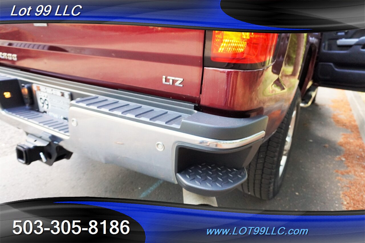 2016 Chevrolet Silverado 2500 LTZ 4X4 6.6L DURAMAX Heated AC Leather Seats GPS Moon Roof Matching Color Canopy Chrome Wheels NEW TIRES - Photo 33 - Milwaukie, OR 97267