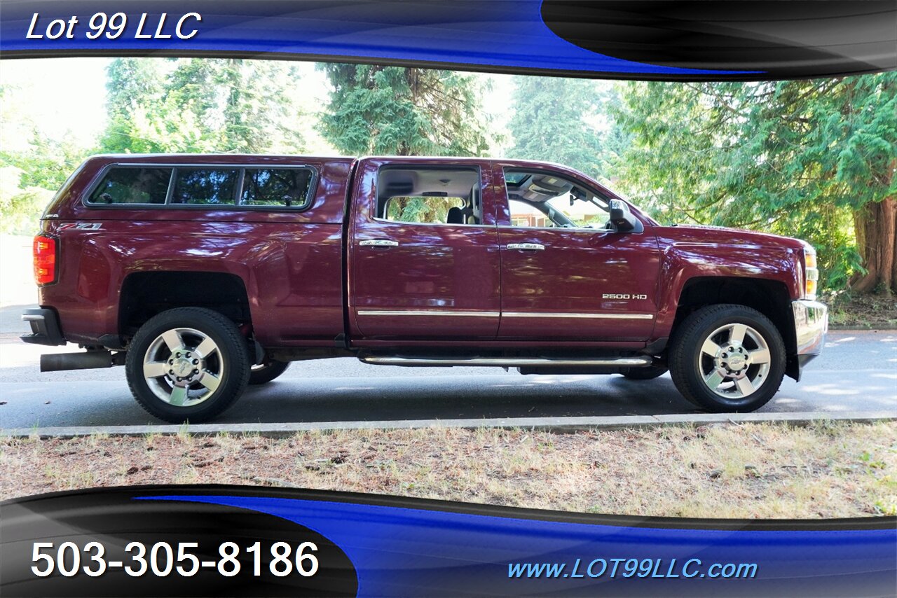 2016 Chevrolet Silverado 2500 LTZ 4X4 6.6L DURAMAX Heated AC Leather Seats GPS Moon Roof Matching Color Canopy Chrome Wheels NEW TIRES - Photo 8 - Milwaukie, OR 97267