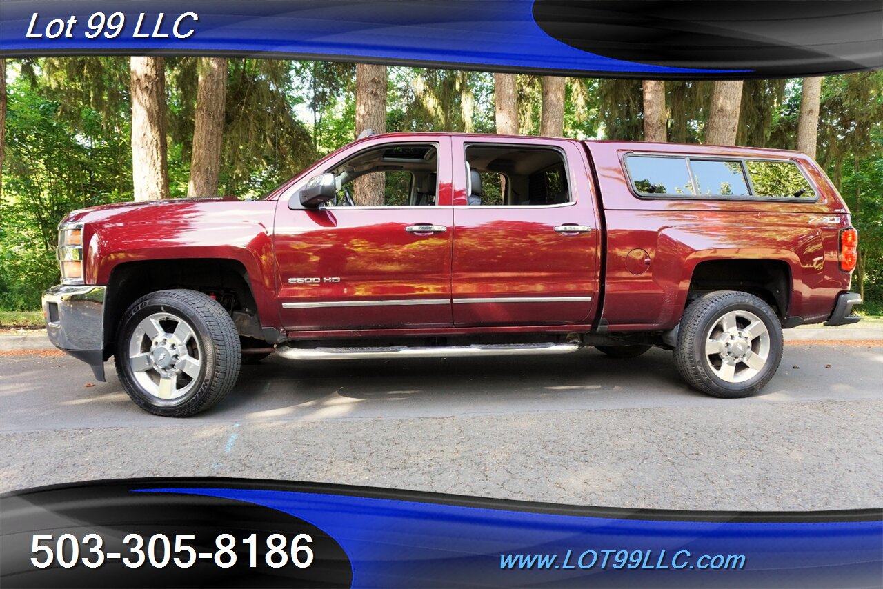 2016 Chevrolet Silverado 2500 LTZ 4X4 6.6L DURAMAX Heated AC Leather Seats GPS Moon Roof Matching Color Canopy Chrome Wheels NEW TIRES - Photo 5 - Milwaukie, OR 97267