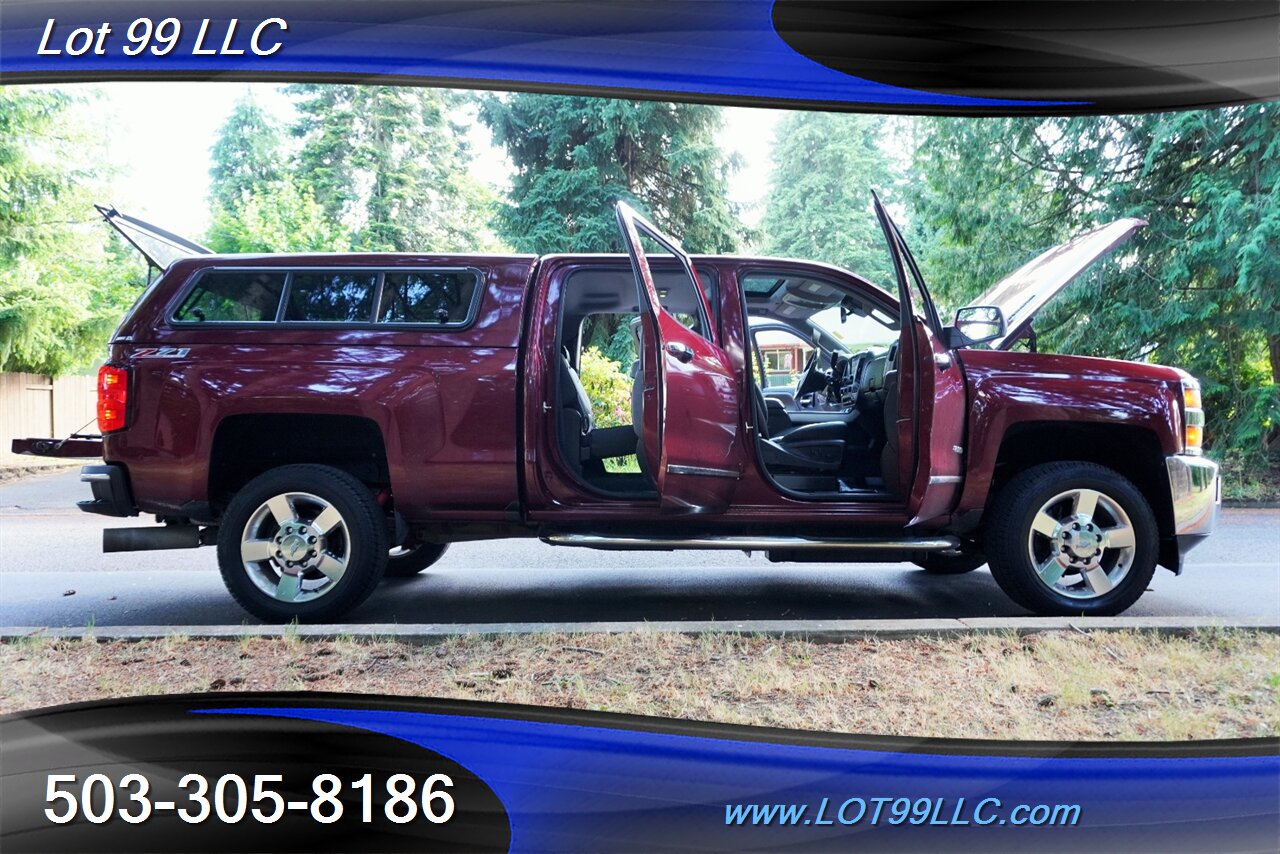 2016 Chevrolet Silverado 2500 LTZ 4X4 6.6L DURAMAX Heated AC Leather Seats GPS Moon Roof Matching Color Canopy Chrome Wheels NEW TIRES - Photo 29 - Milwaukie, OR 97267