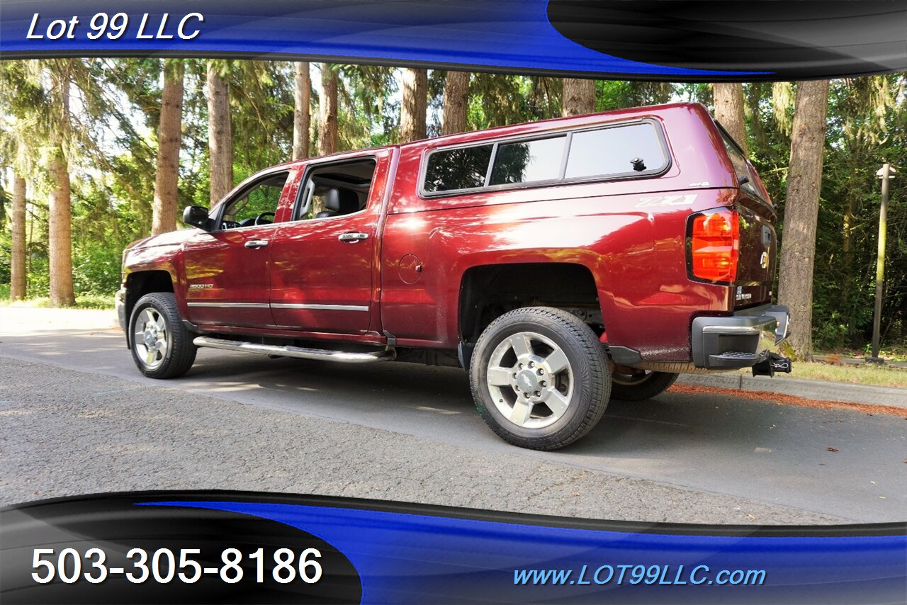 2016 Chevrolet Silverado 2500 LTZ 4X4 6.6L DURAMAX Heated AC Leather Seats GPS Moon Roof Matching Color Canopy Chrome Wheels NEW TIRES - Photo 11 - Milwaukie, OR 97267