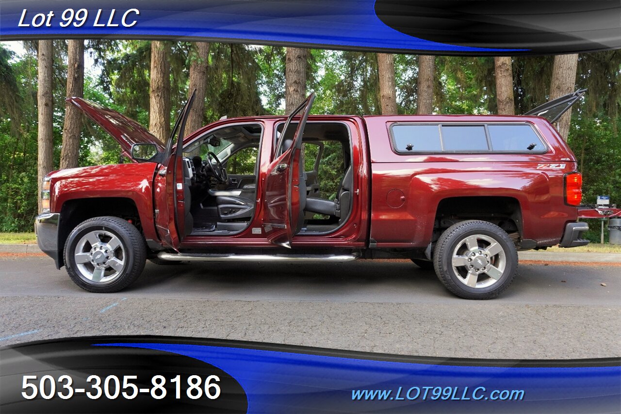 2016 Chevrolet Silverado 2500 LTZ 4X4 6.6L DURAMAX Heated AC Leather Seats GPS Moon Roof Matching Color Canopy Chrome Wheels NEW TIRES - Photo 27 - Milwaukie, OR 97267