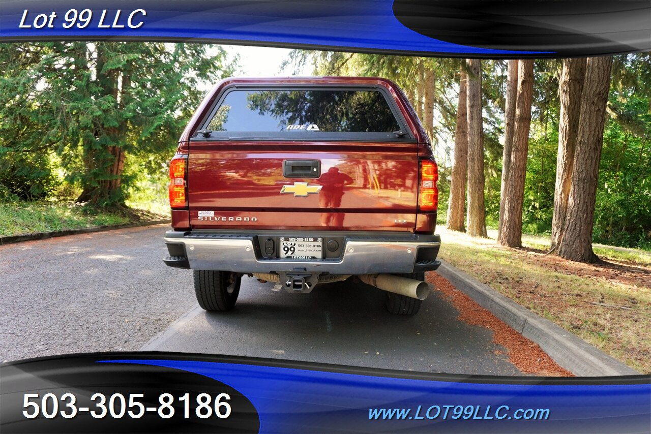 2016 Chevrolet Silverado 2500 LTZ 4X4 6.6L DURAMAX Heated AC Leather Seats GPS Moon Roof Matching Color Canopy Chrome Wheels NEW TIRES - Photo 10 - Milwaukie, OR 97267