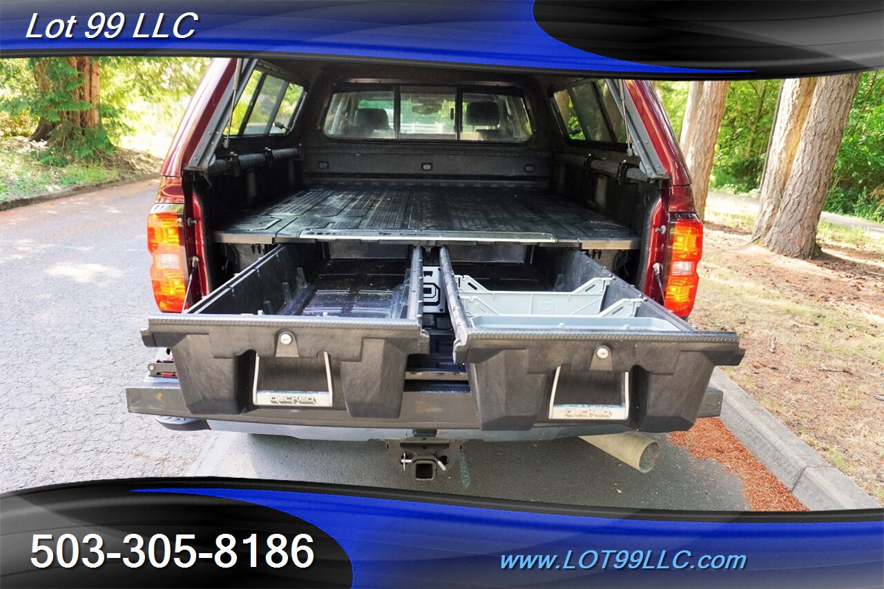 2016 Chevrolet Silverado 2500 LTZ 4X4 6.6L DURAMAX Heated AC Leather Seats GPS Moon Roof Matching Color Canopy Chrome Wheels NEW TIRES - Photo 14 - Milwaukie, OR 97267