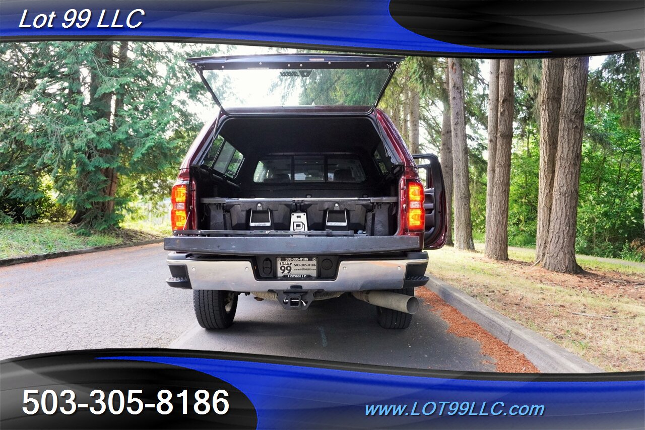 2016 Chevrolet Silverado 2500 LTZ 4X4 6.6L DURAMAX Heated AC Leather Seats GPS Moon Roof Matching Color Canopy Chrome Wheels NEW TIRES - Photo 30 - Milwaukie, OR 97267