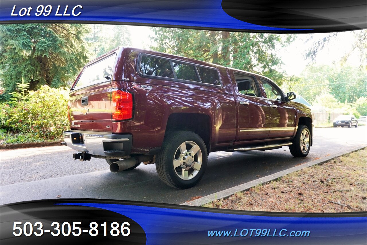 2016 Chevrolet Silverado 2500 LTZ 4X4 6.6L DURAMAX Heated AC Leather Seats GPS Moon Roof Matching Color Canopy Chrome Wheels NEW TIRES - Photo 9 - Milwaukie, OR 97267