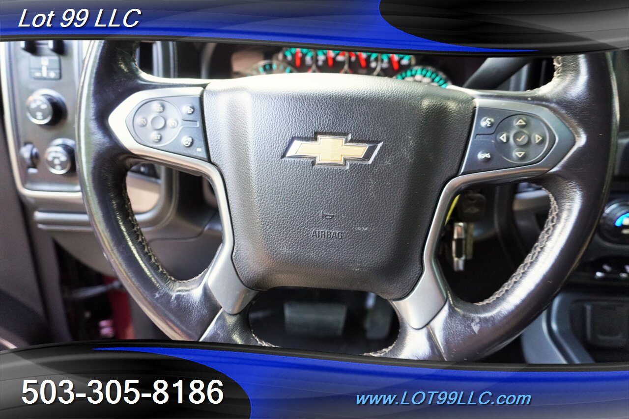 2016 Chevrolet Silverado 2500 LTZ 4X4 6.6L DURAMAX Heated AC Leather Seats GPS Moon Roof Matching Color Canopy Chrome Wheels NEW TIRES - Photo 22 - Milwaukie, OR 97267