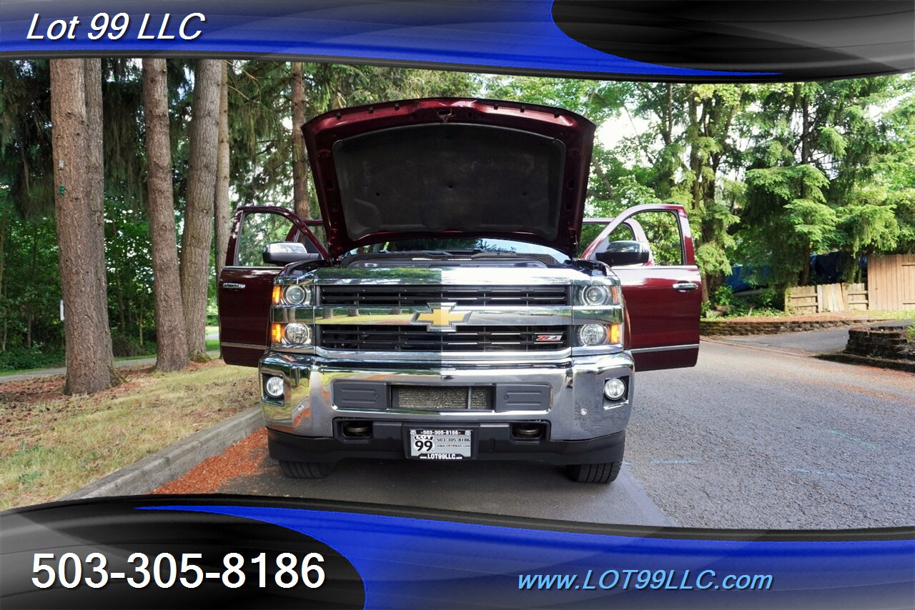 2016 Chevrolet Silverado 2500 LTZ 4X4 6.6L DURAMAX Heated AC Leather Seats GPS Moon Roof Matching Color Canopy Chrome Wheels NEW TIRES - Photo 28 - Milwaukie, OR 97267