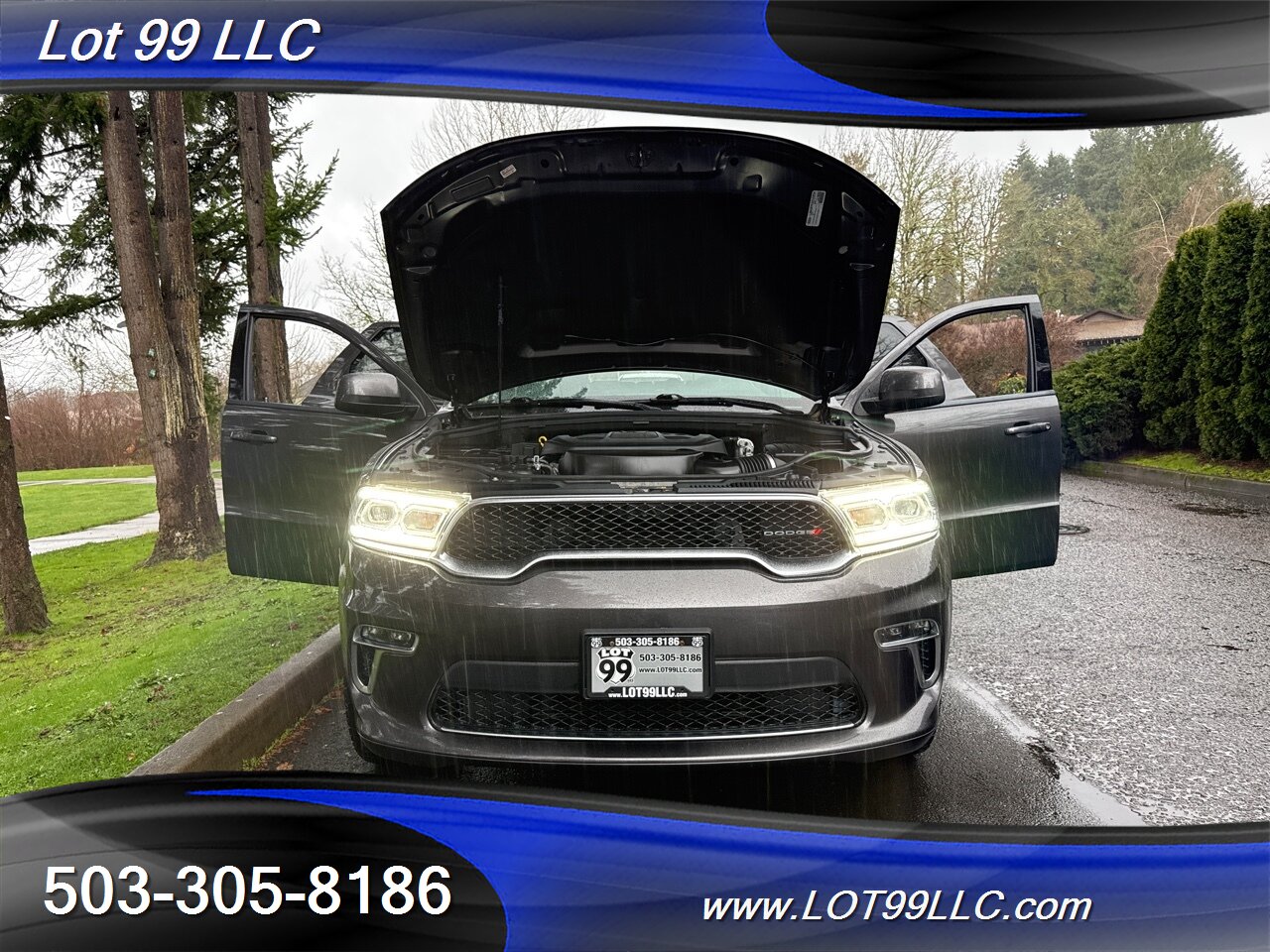 2021 Dodge Durango SXT Plus Platinum AWD 61k 3rd Row Htd Leather Roof   - Photo 26 - Milwaukie, OR 97267