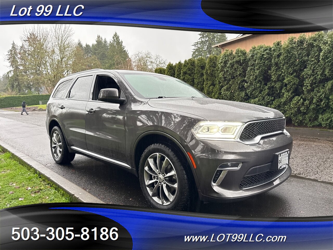 2021 Dodge Durango SXT Plus Platinum AWD 61k 3rd Row Htd Leather Roof   - Photo 6 - Milwaukie, OR 97267