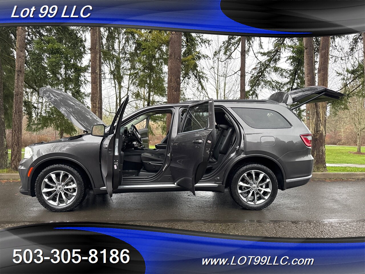 2021 Dodge Durango SXT Plus Platinum AWD 61k 3rd Row Htd Leather Roof   - Photo 21 - Milwaukie, OR 97267