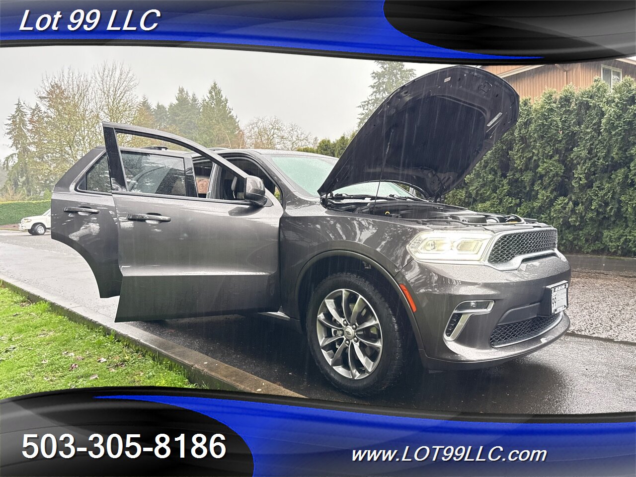 2021 Dodge Durango SXT Plus Platinum AWD 61k 3rd Row Htd Leather Roof   - Photo 30 - Milwaukie, OR 97267