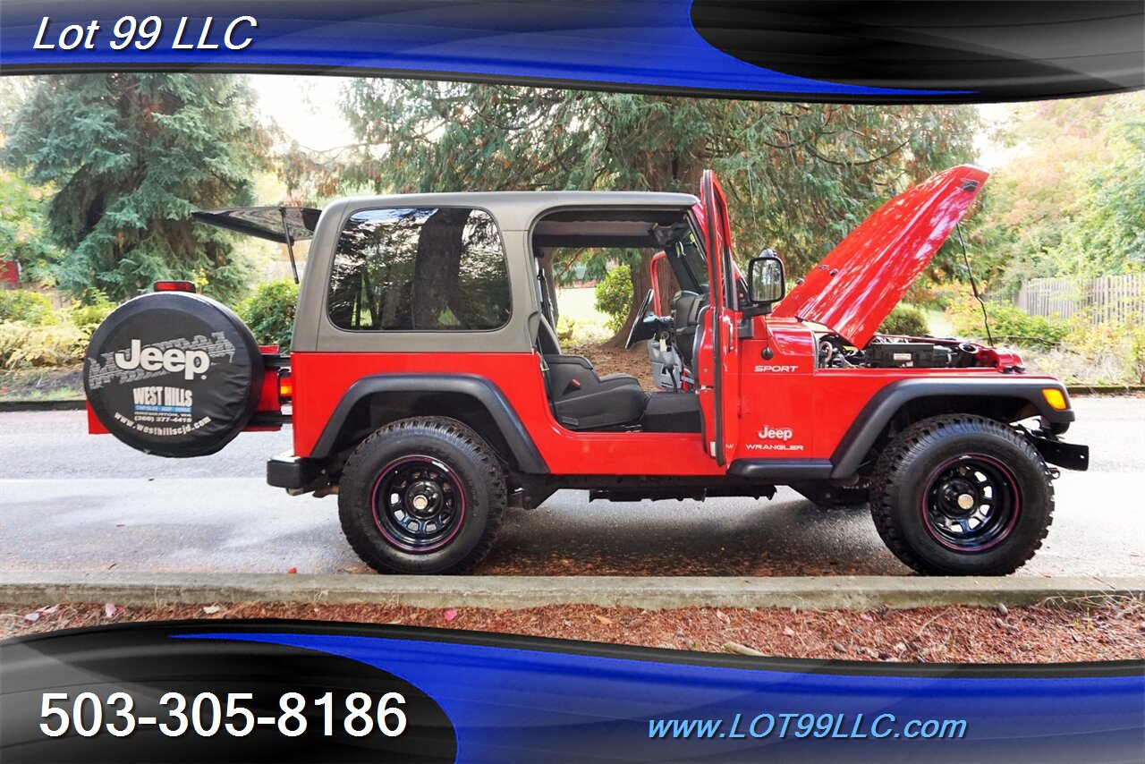 2006 Jeep Wrangler 2 DR 4X4 4.0L 72K Auto HARD TOP NO RUST NEW BFG   - Photo 24 - Milwaukie, OR 97267