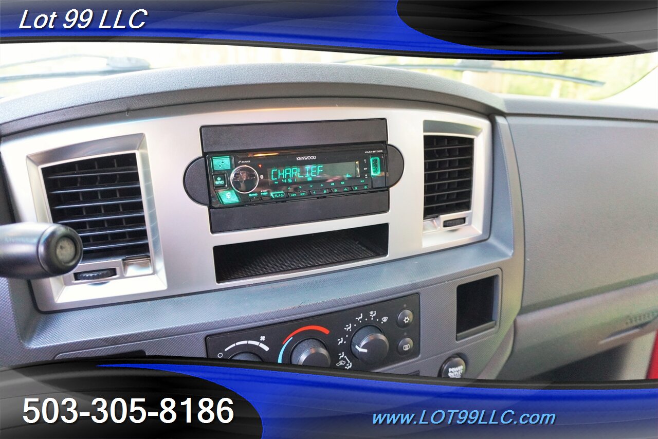 2007 Dodge Ram 2500 SLT 4X4 6.7L Cummins Diesel SHORT BED Premium  Premium Wheels NEW TIRES - Photo 21 - Milwaukie, OR 97267