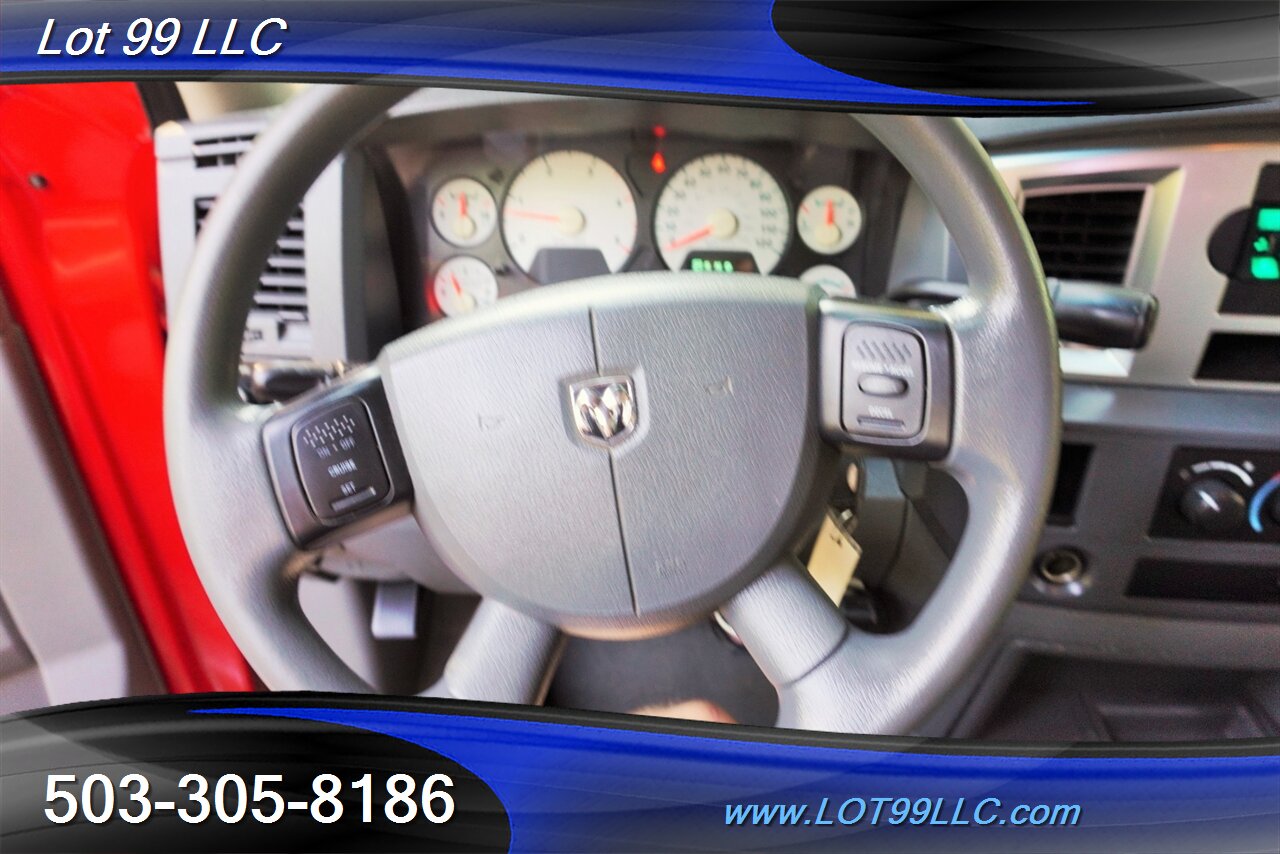 2007 Dodge Ram 2500 SLT 4X4 6.7L Cummins Diesel SHORT BED Premium  Premium Wheels NEW TIRES - Photo 23 - Milwaukie, OR 97267
