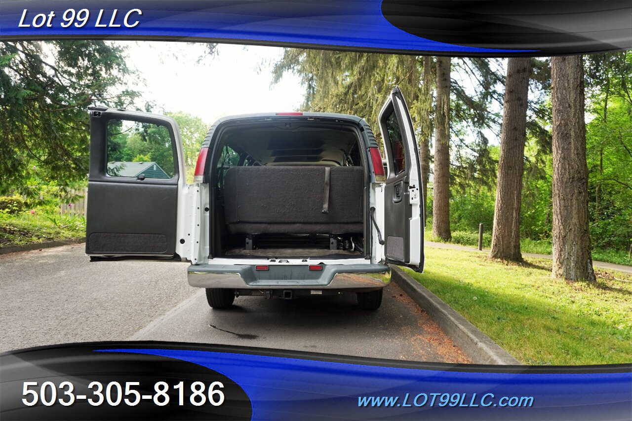 2002 Chevrolet Express G3500 Extended 15 Passenger Van V8 5.7L Auto  Rear AC - Photo 28 - Milwaukie, OR 97267