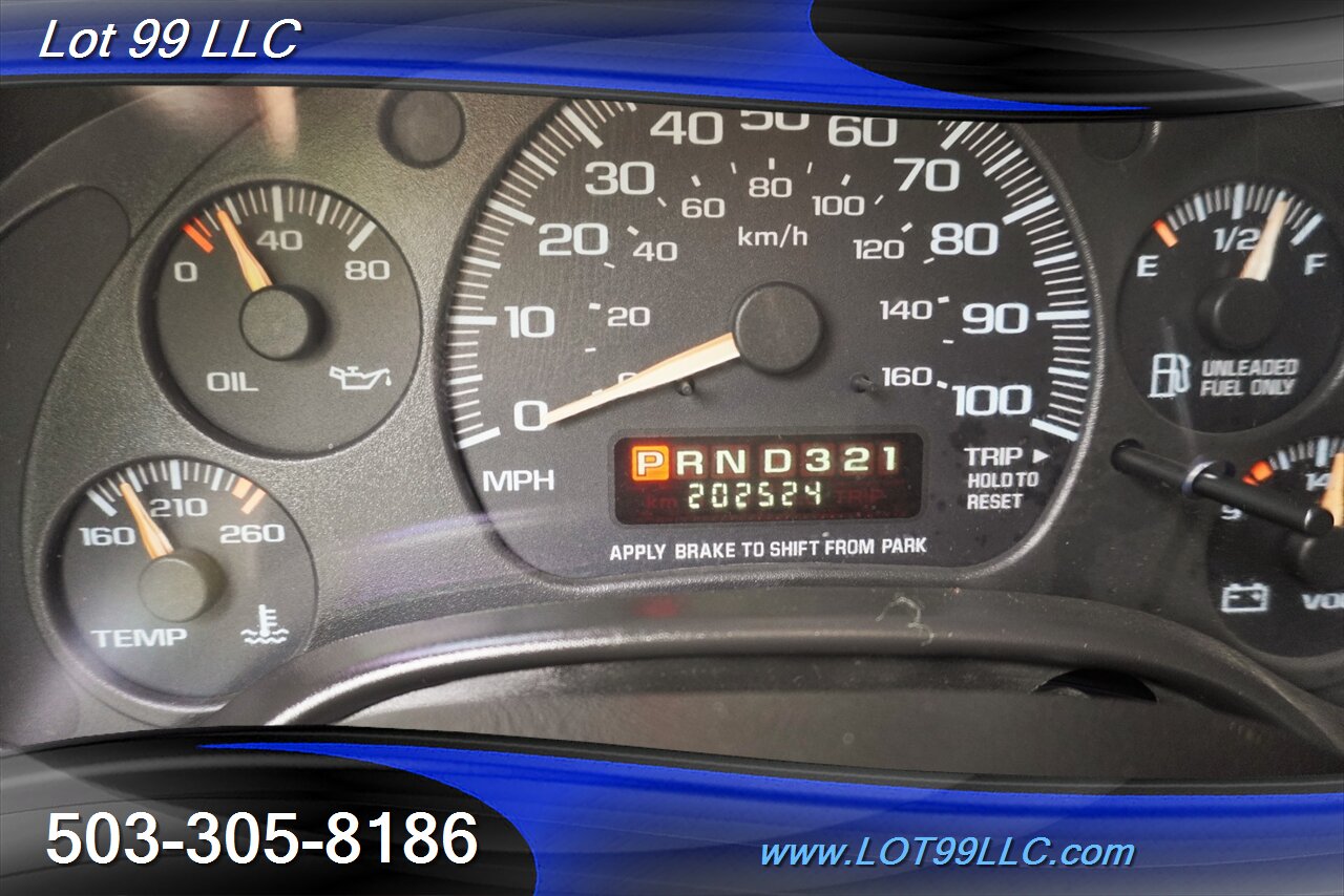 2002 Chevrolet Express G3500 Extended 15 Passenger Van V8 5.7L Auto  Rear AC - Photo 22 - Milwaukie, OR 97267