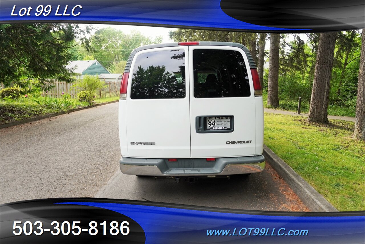2002 Chevrolet Express G3500 Extended 15 Passenger Van V8 5.7L Auto  Rear AC - Photo 10 - Milwaukie, OR 97267