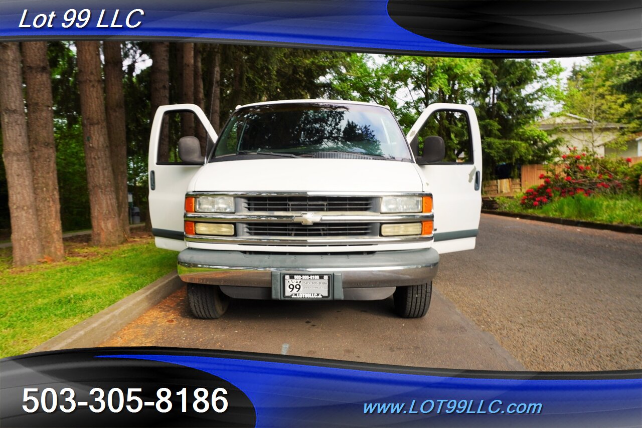 2002 Chevrolet Express G3500 Extended 15 Passenger Van V8 5.7L Auto  Rear AC - Photo 26 - Milwaukie, OR 97267