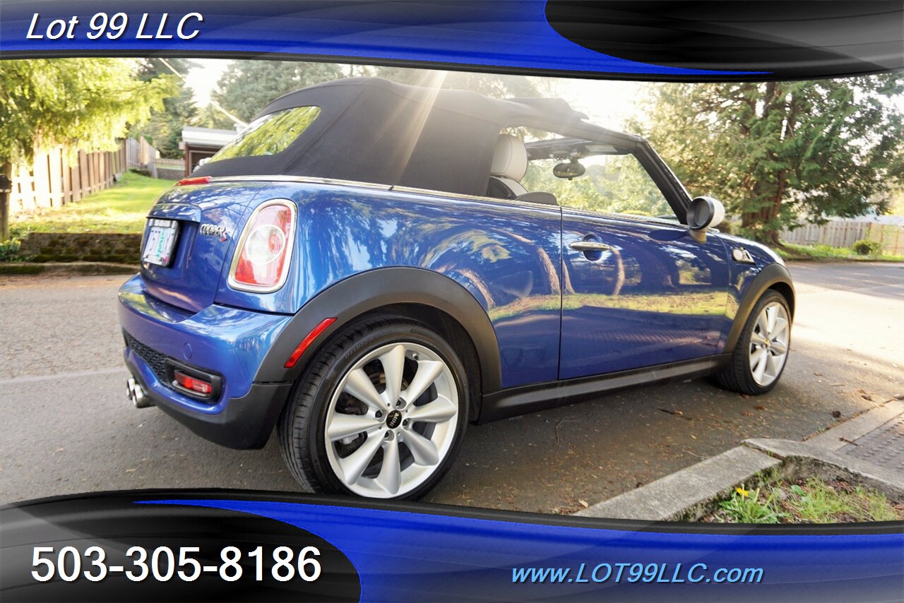 2014 MINI Convertible Cooper *S* *CONVERTIBLE* Only 56k Leather   - Photo 30 - Milwaukie, OR 97267