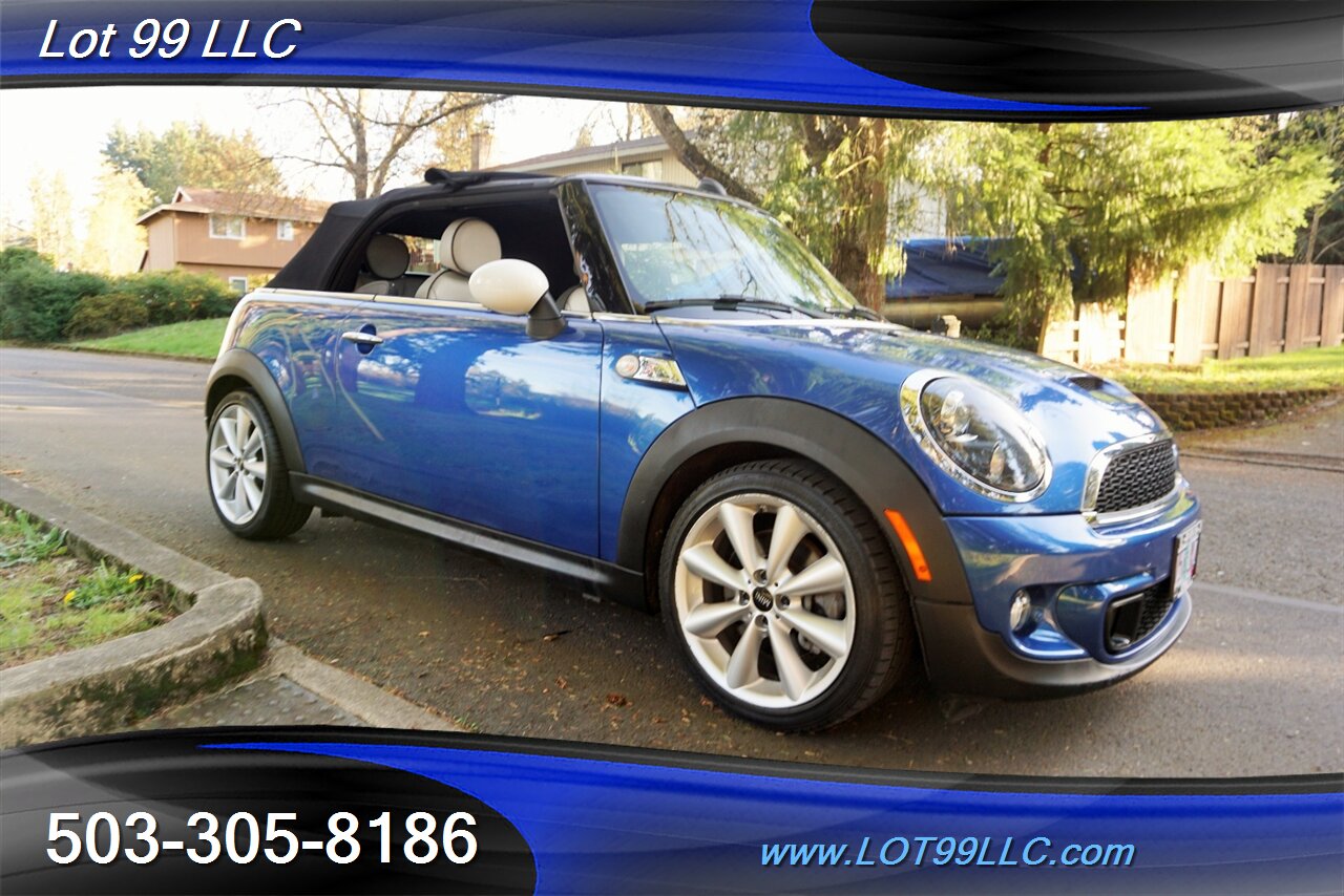 2014 MINI Convertible Cooper *S* *CONVERTIBLE* Only 56k Leather   - Photo 28 - Milwaukie, OR 97267