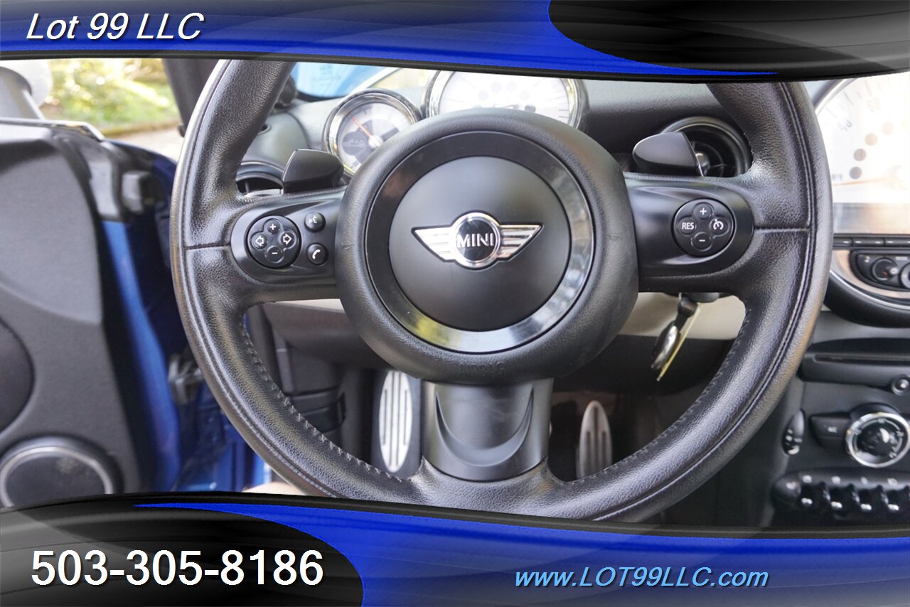 2014 MINI Convertible Cooper *S* *CONVERTIBLE* Only 56k Leather   - Photo 21 - Milwaukie, OR 97267