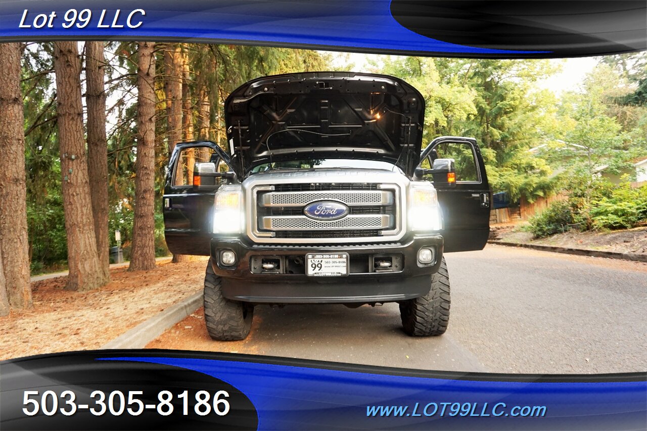 2013 Ford F-350 Platinum 4X4 6.7L POWER STORKE Leather LIFTED 20S   - Photo 27 - Milwaukie, OR 97267