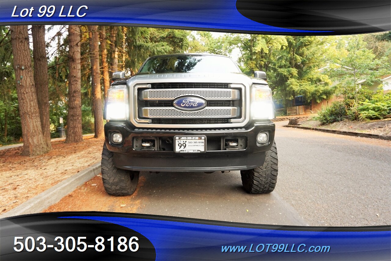 2013 Ford F-350 Platinum 4X4 6.7L POWER STORKE Leather LIFTED 20S   - Photo 6 - Milwaukie, OR 97267