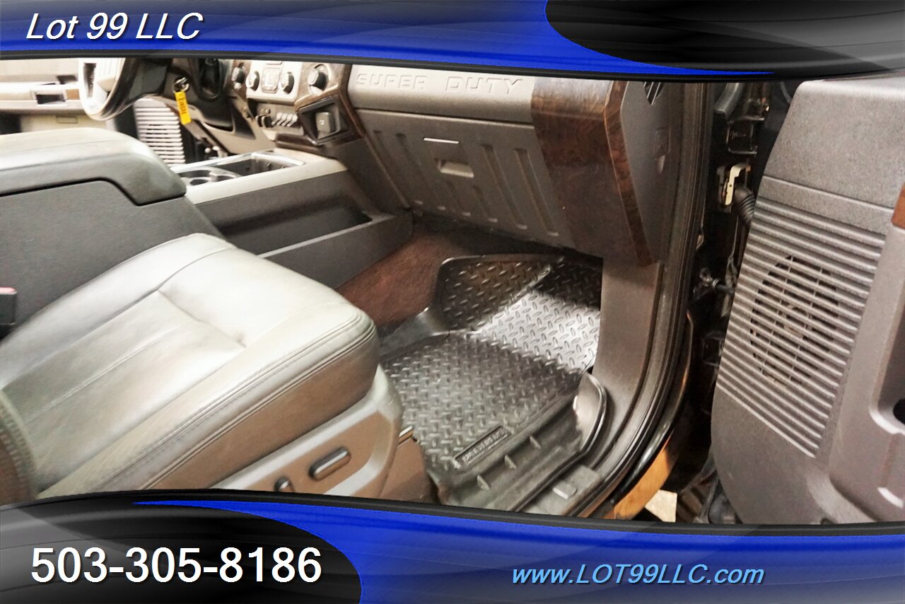 2013 Ford F-350 Platinum 4X4 6.7L POWER STORKE Leather LIFTED 20S   - Photo 32 - Milwaukie, OR 97267