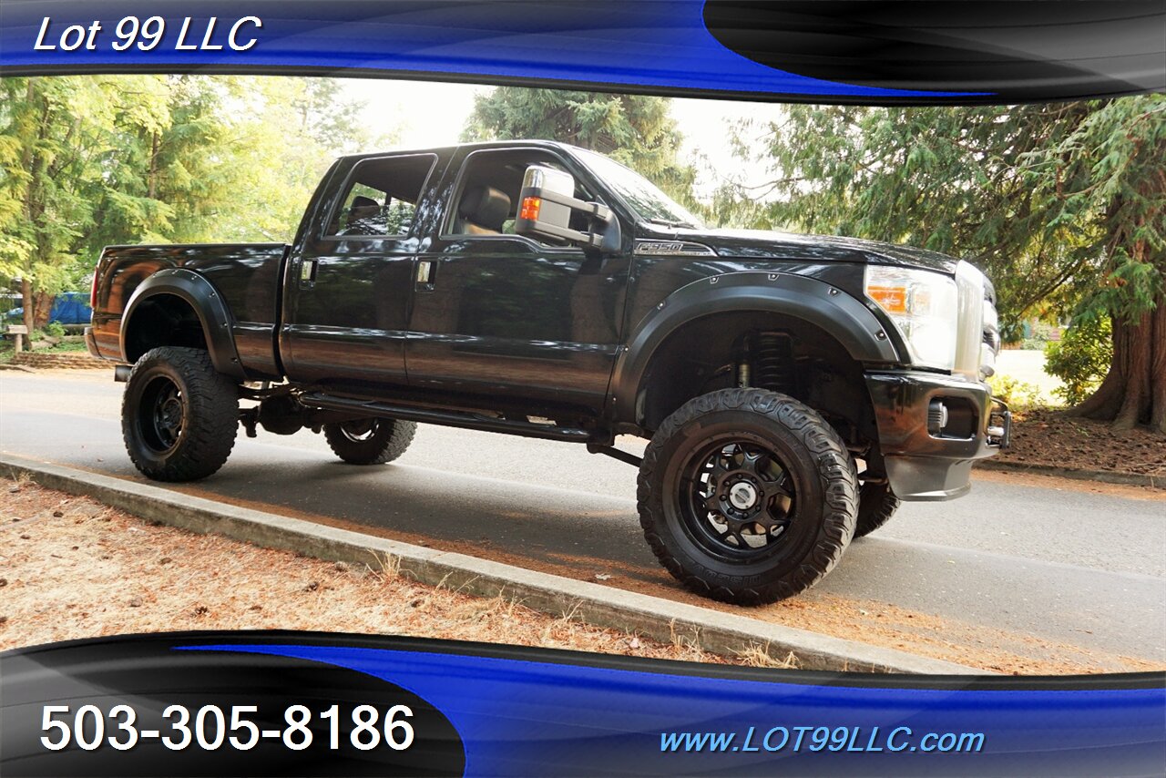 2013 Ford F-350 Platinum 4X4 6.7L POWER STORKE Leather LIFTED 20S   - Photo 7 - Milwaukie, OR 97267