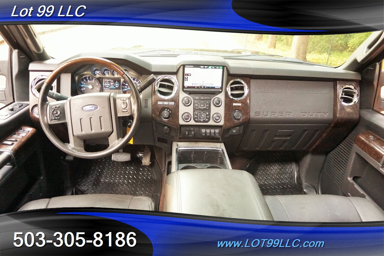 2013 Ford F-350 Platinum 4X4 6.7L POWER STORKE Leather LIFTED 20S   - Photo 2 - Milwaukie, OR 97267