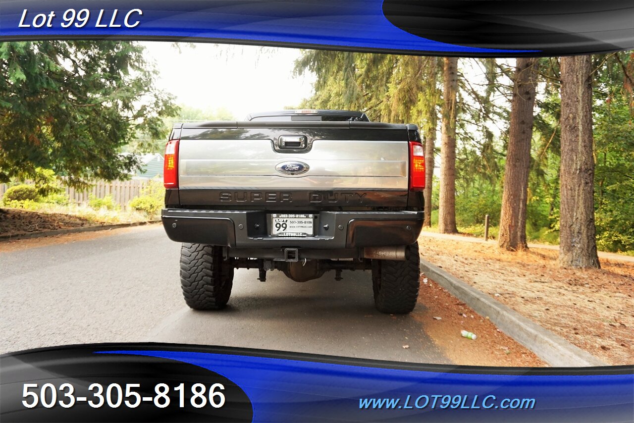 2013 Ford F-350 Platinum 4X4 6.7L POWER STORKE Leather LIFTED 20S   - Photo 10 - Milwaukie, OR 97267