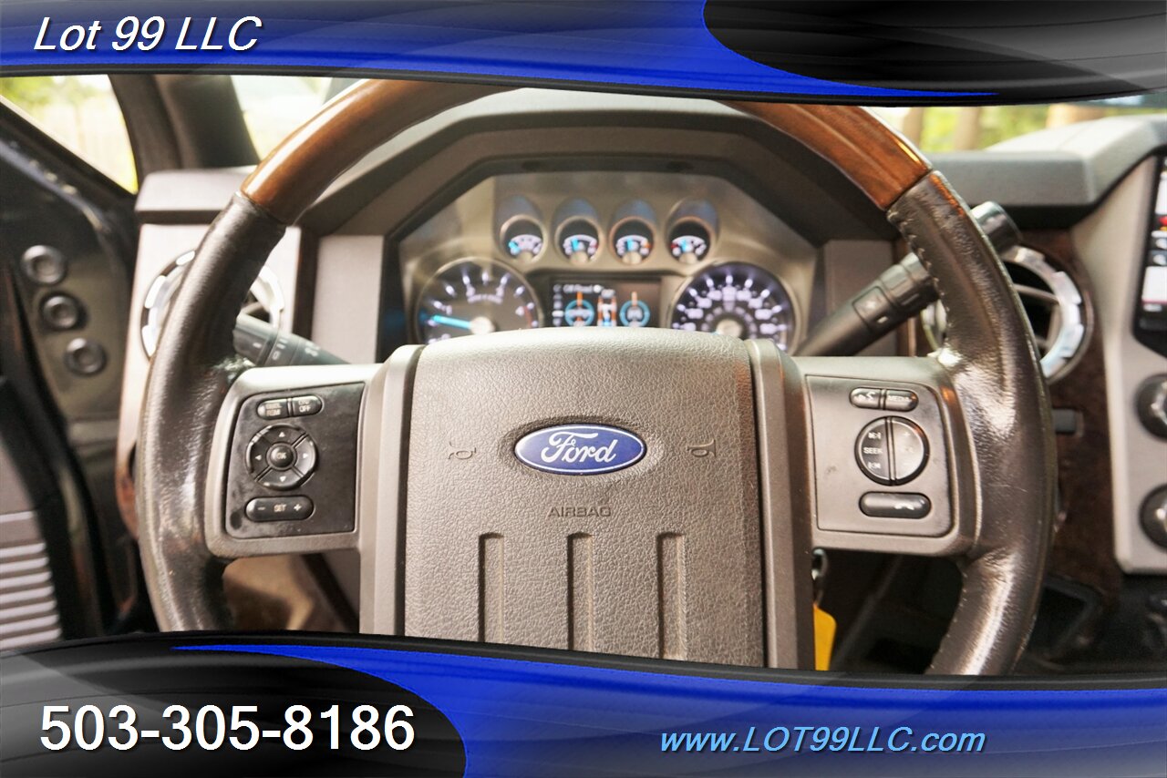 2013 Ford F-350 Platinum 4X4 6.7L POWER STORKE Leather LIFTED 20S   - Photo 24 - Milwaukie, OR 97267