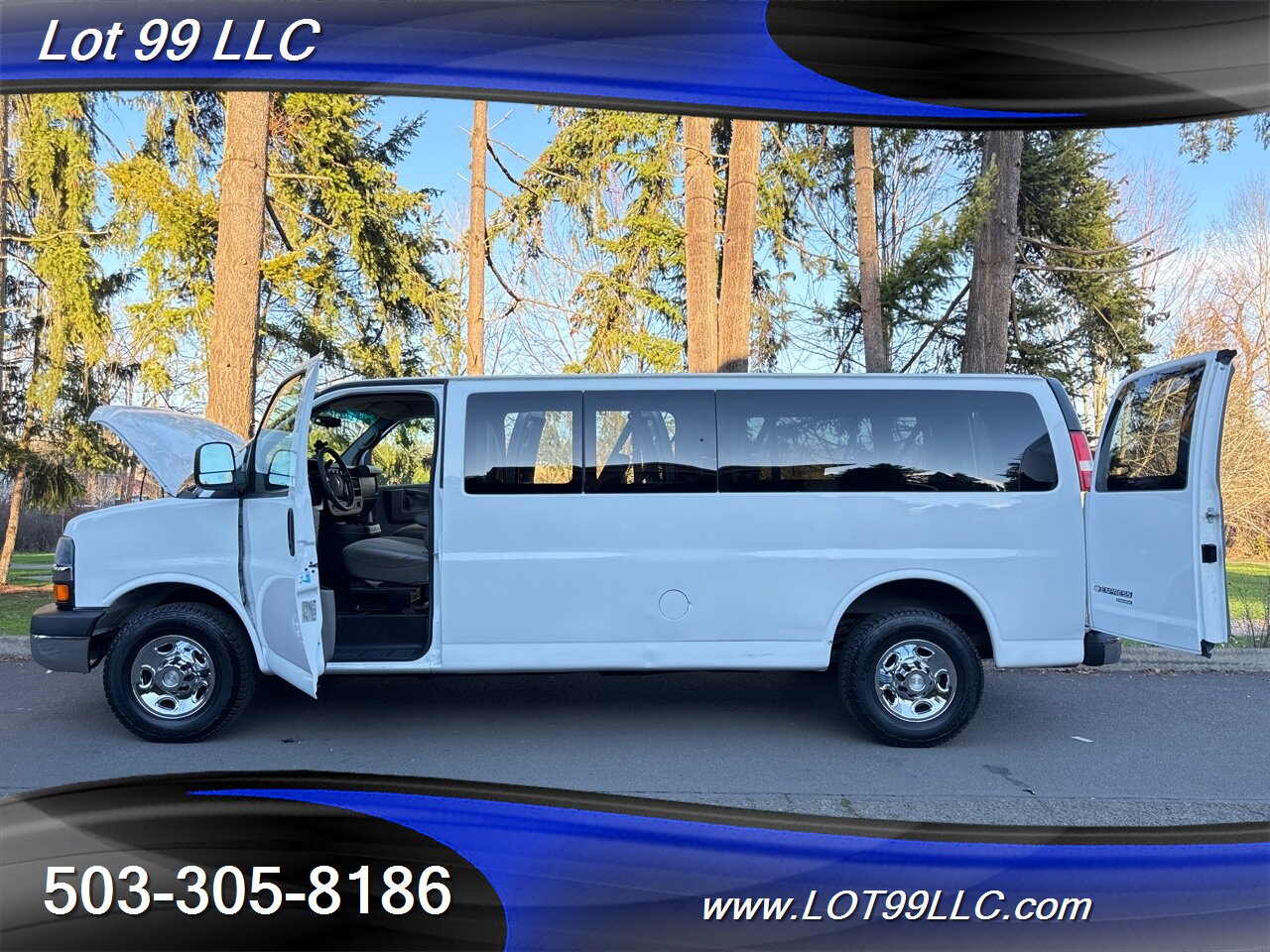 2014 Chevrolet Express LT 3500 15 Passenger Van 131k Miles Great Service   - Photo 34 - Milwaukie, OR 97267