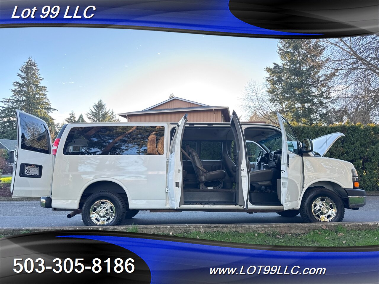 2014 Chevrolet Express LT 3500 15 Passenger Van 131k Miles Great Service   - Photo 21 - Milwaukie, OR 97267