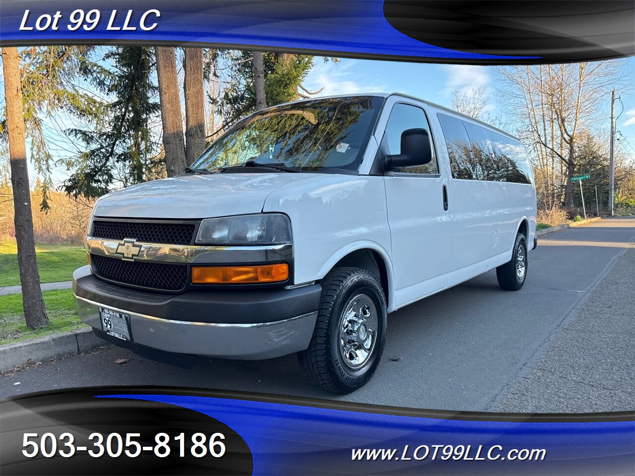 2014 Chevrolet Express LT 3500 15 Passenger Van 131k Miles Great Service   - Photo 2 - Milwaukie, OR 97267