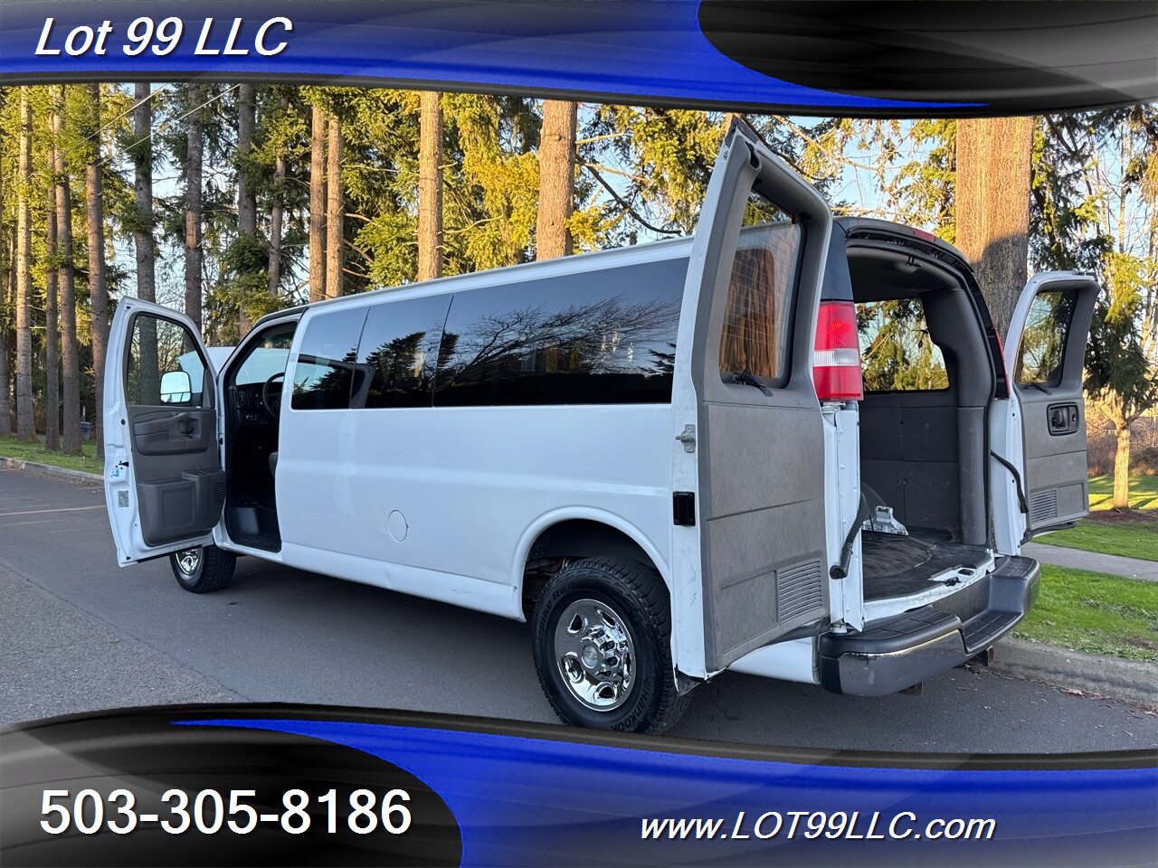 2014 Chevrolet Express LT 3500 15 Passenger Van 131k Miles Great Service   - Photo 41 - Milwaukie, OR 97267