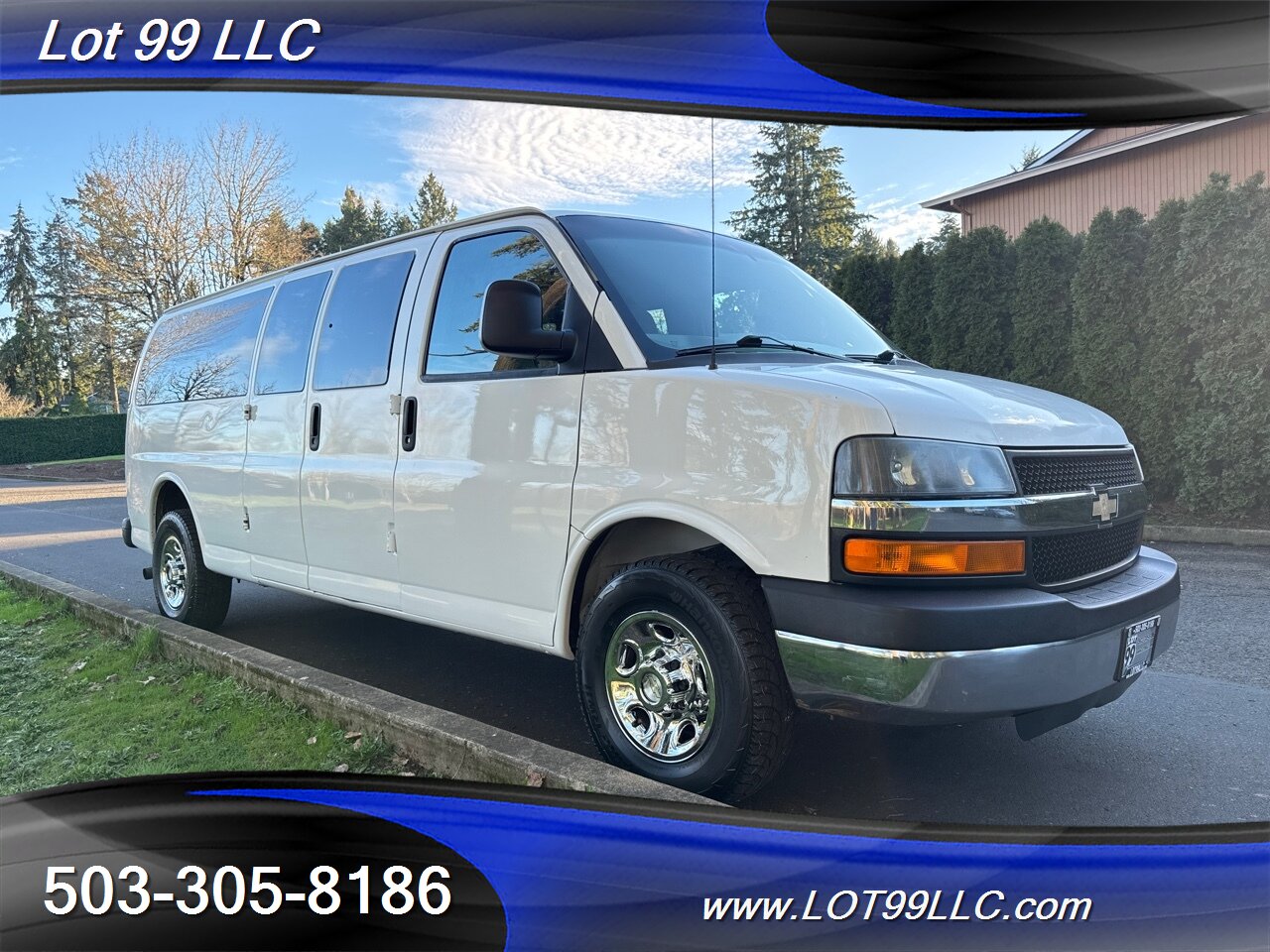 2014 Chevrolet Express LT 3500 15 Passenger Van 131k Miles Great Service   - Photo 4 - Milwaukie, OR 97267