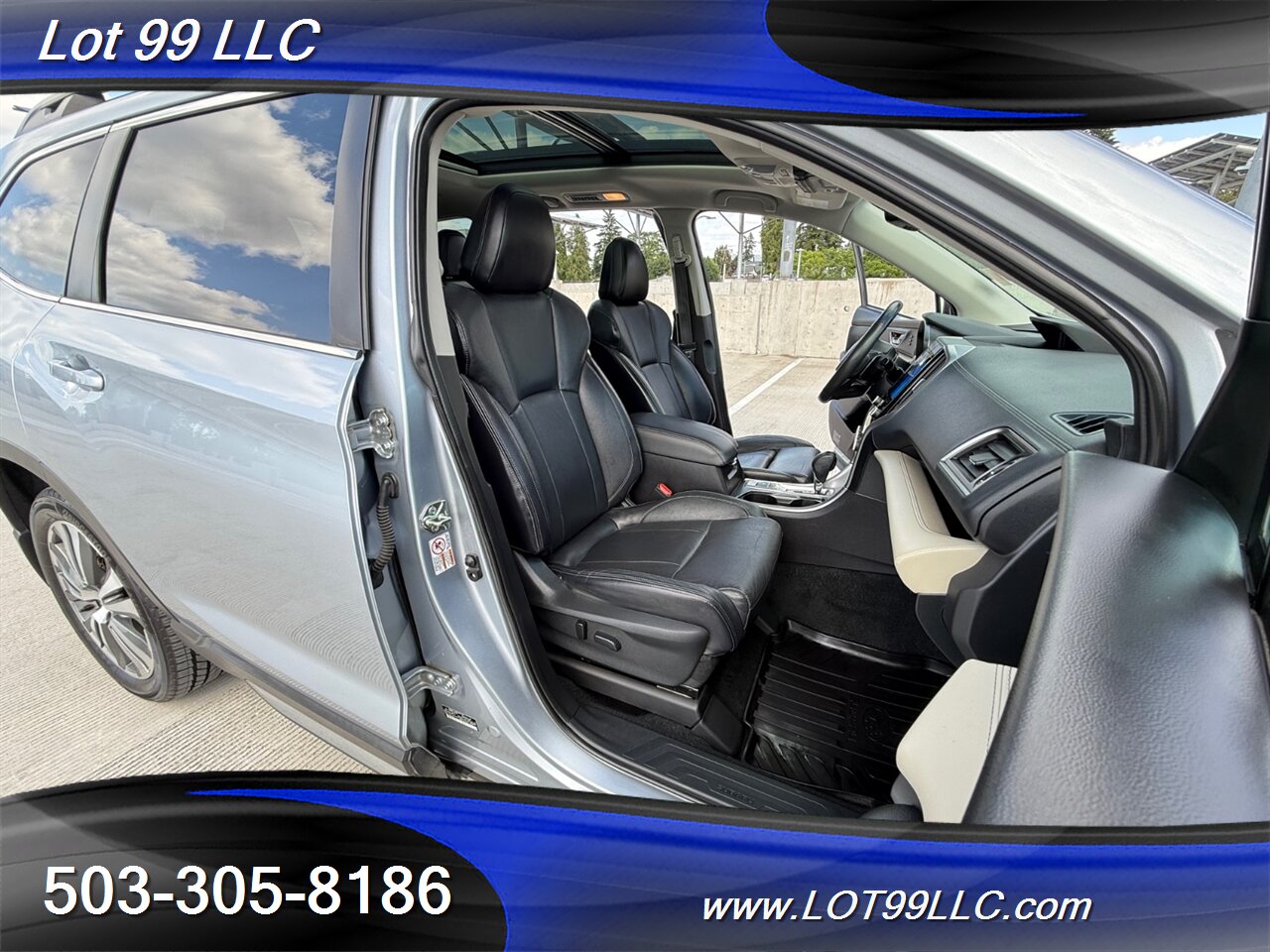 2019 Subaru Ascent Limited AWD 7-Passenger Quad Buckets Pano Navi Cam  Black Leather DEQ Slip - Photo 16 - Milwaukie, OR 97267