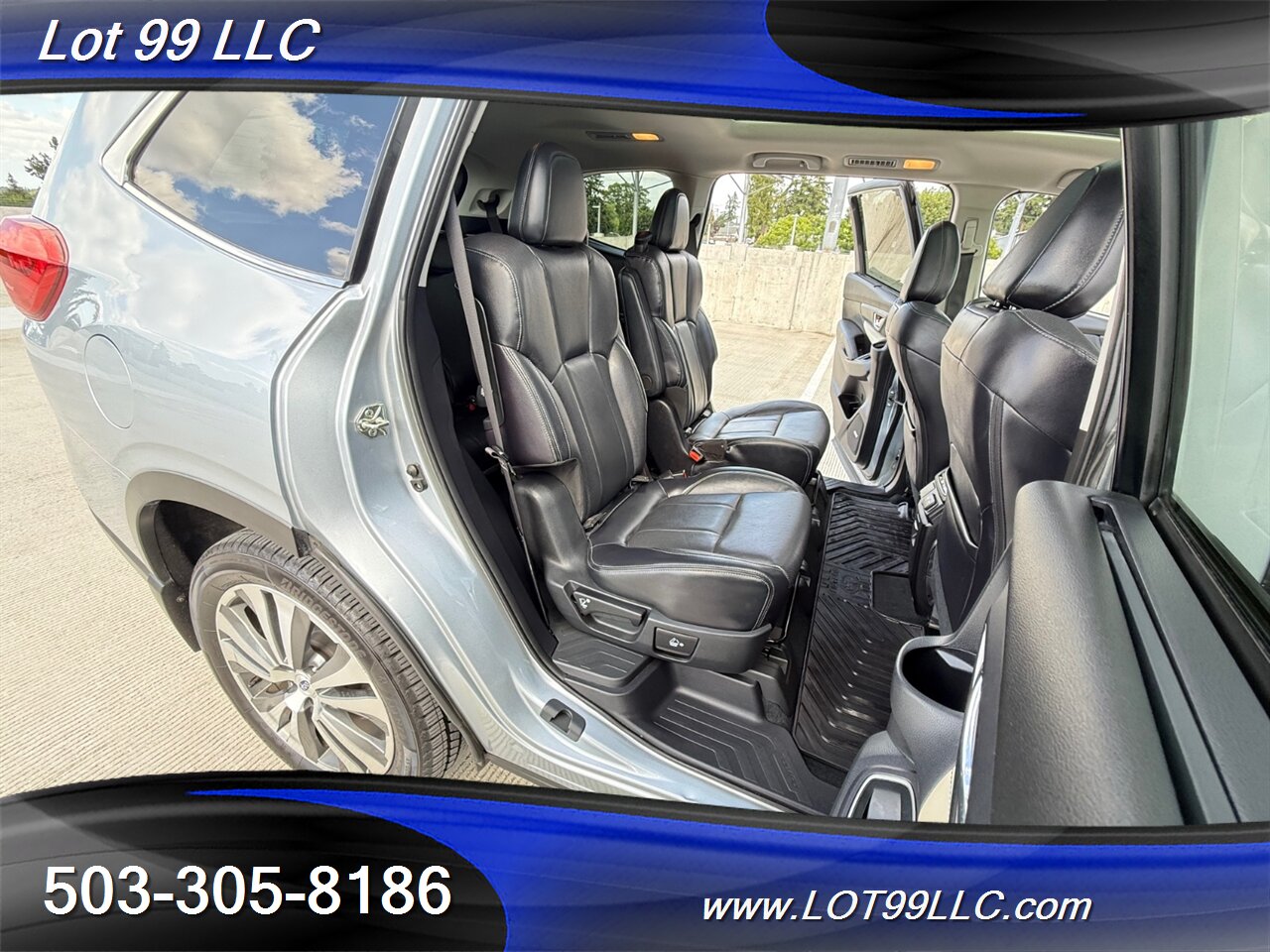 2019 Subaru Ascent Limited AWD 7-Passenger Quad Buckets Pano Navi Cam  Black Leather DEQ Slip - Photo 52 - Milwaukie, OR 97267