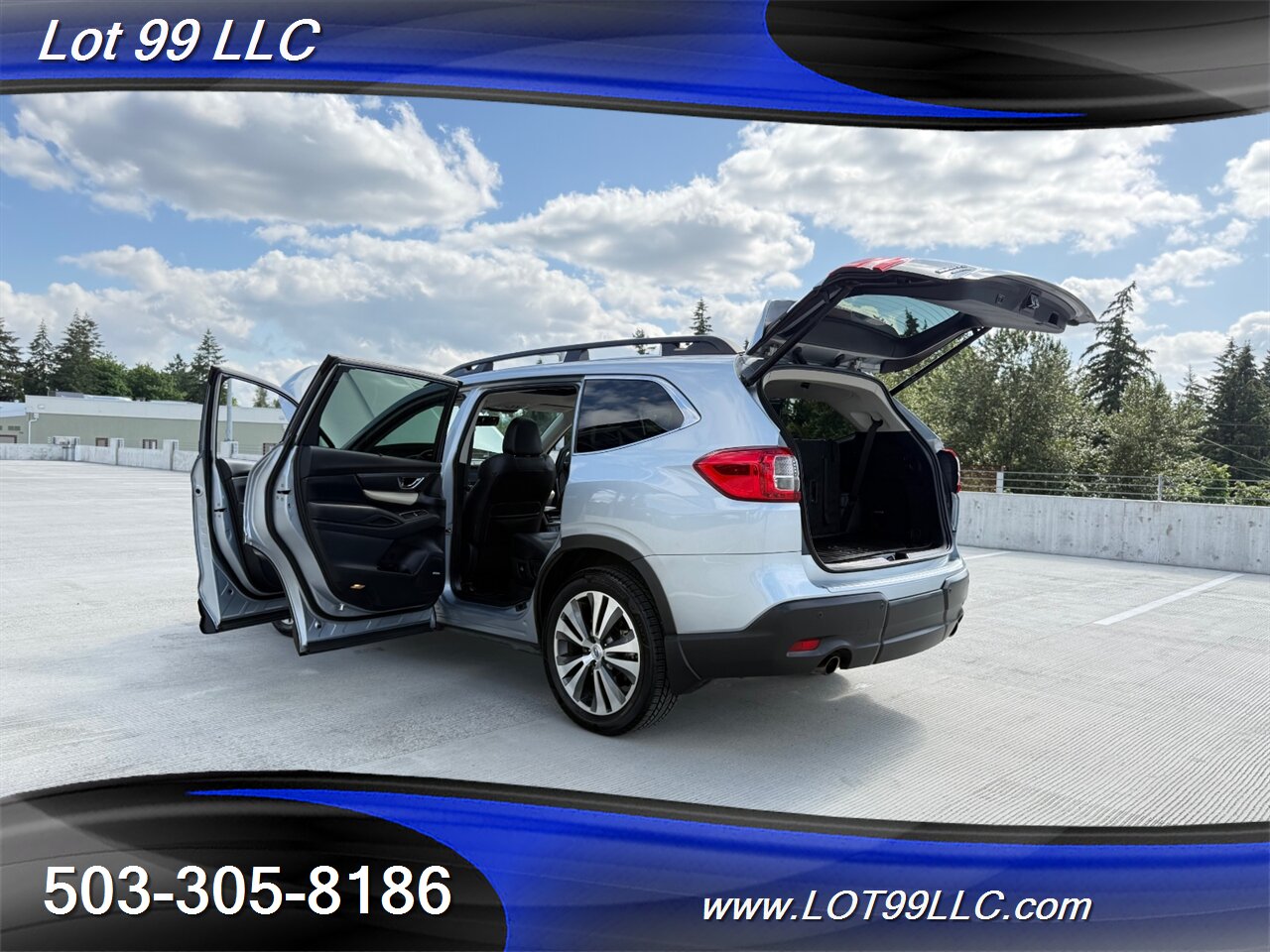 2019 Subaru Ascent Limited AWD 7-Passenger Quad Buckets Pano Navi Cam  Black Leather DEQ Slip - Photo 33 - Milwaukie, OR 97267