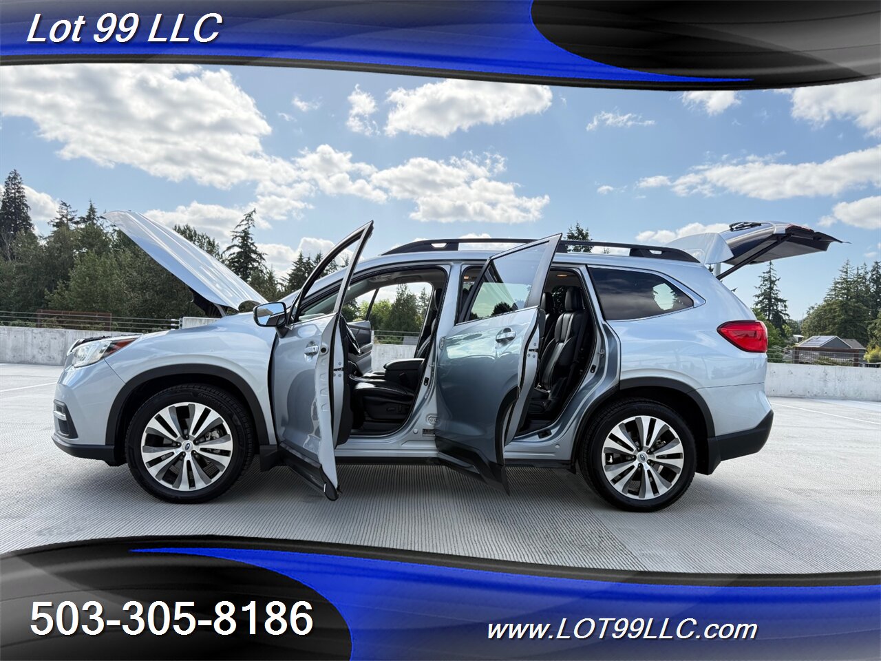 2019 Subaru Ascent Limited AWD 7-Passenger Quad Buckets Pano Navi Cam  Black Leather DEQ Slip - Photo 21 - Milwaukie, OR 97267