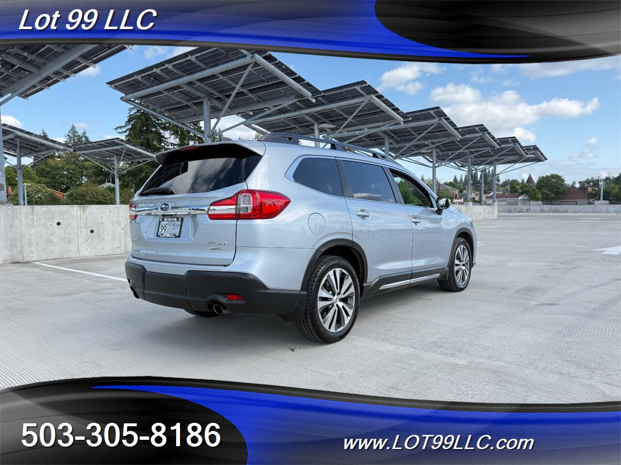 2019 Subaru Ascent Limited AWD 7-Passenger Quad Buckets Pano Navi Cam  Black Leather DEQ Slip - Photo 7 - Milwaukie, OR 97267