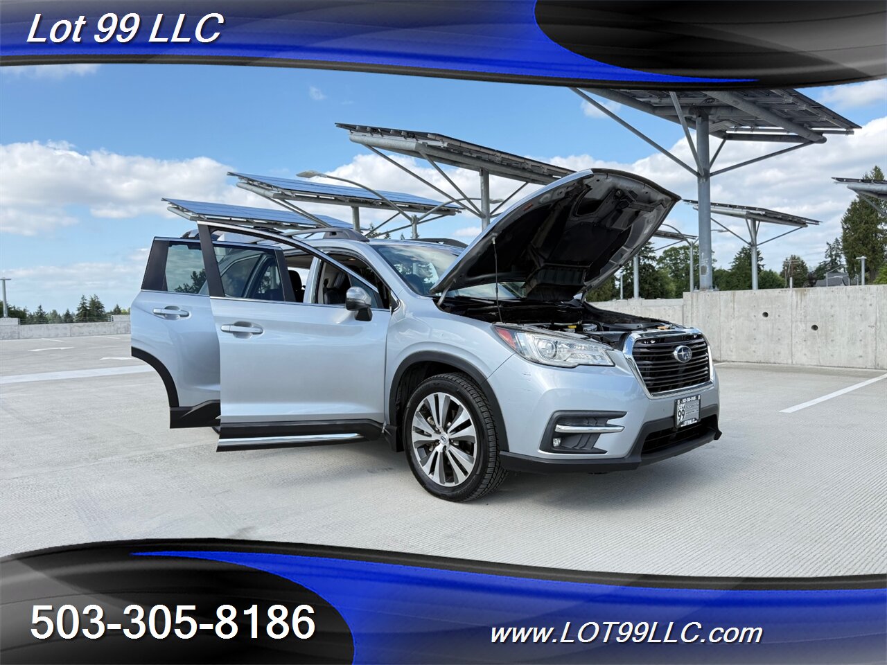 2019 Subaru Ascent Limited AWD 7-Passenger Quad Buckets Pano Navi Cam  Black Leather DEQ Slip - Photo 30 - Milwaukie, OR 97267