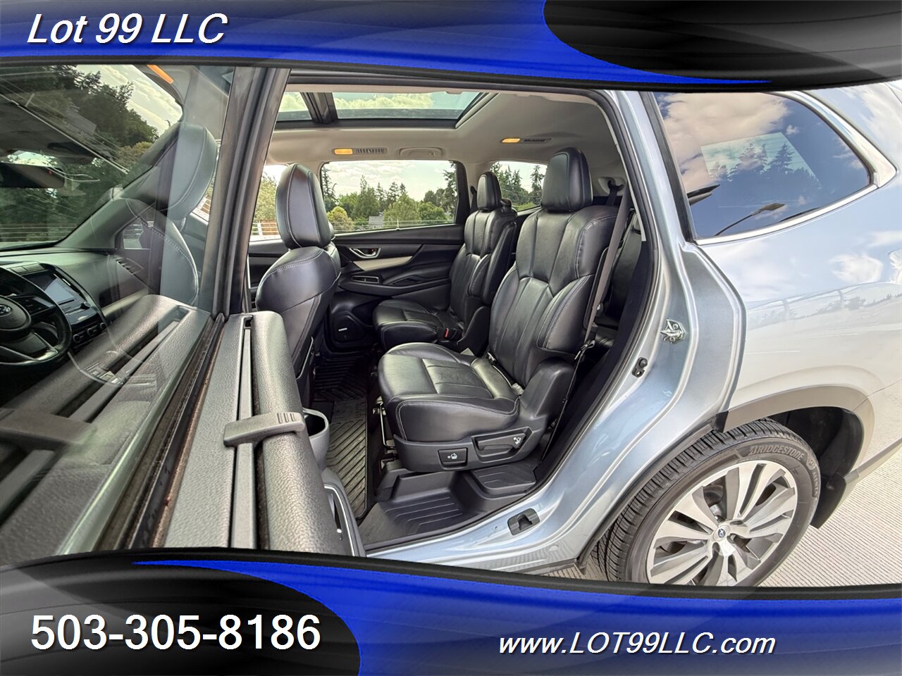 2019 Subaru Ascent Limited AWD 7-Passenger Quad Buckets Pano Navi Cam  Black Leather DEQ Slip - Photo 53 - Milwaukie, OR 97267